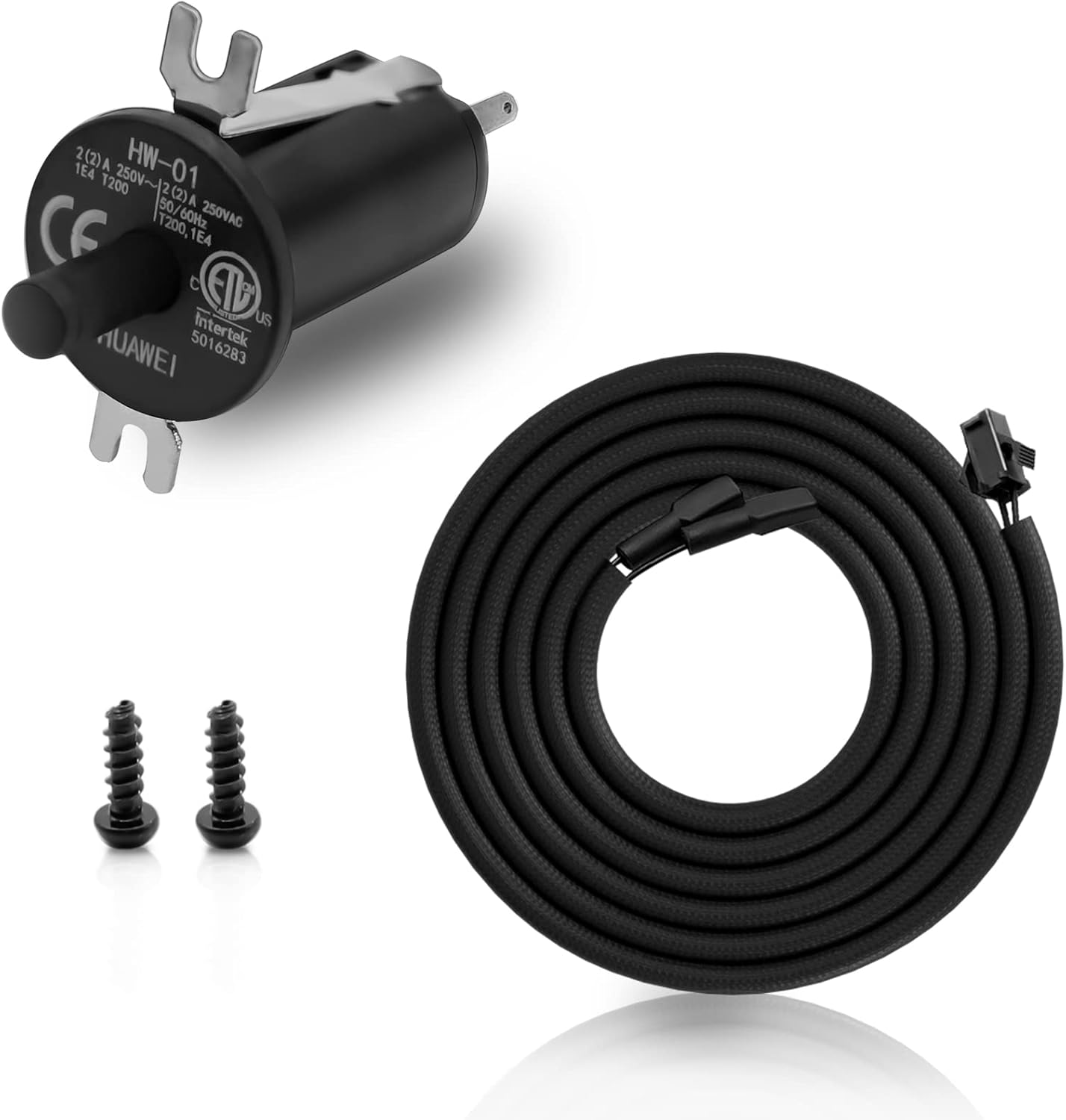 Hopper Lid/Door Switch Kit, Replacement Part for Masterbuilt Gravity Series 560/800/1050 XL Digital Charcoal Grill + Smokers, 1 Pc Hopper Lid/Door Switch and 1 Pc Hopper Wire