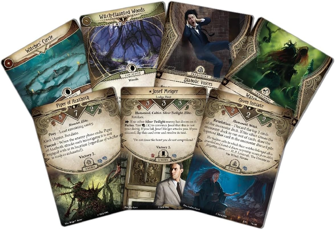 Arkham Horror the Circle Undone Campaign Expansion image number 2
