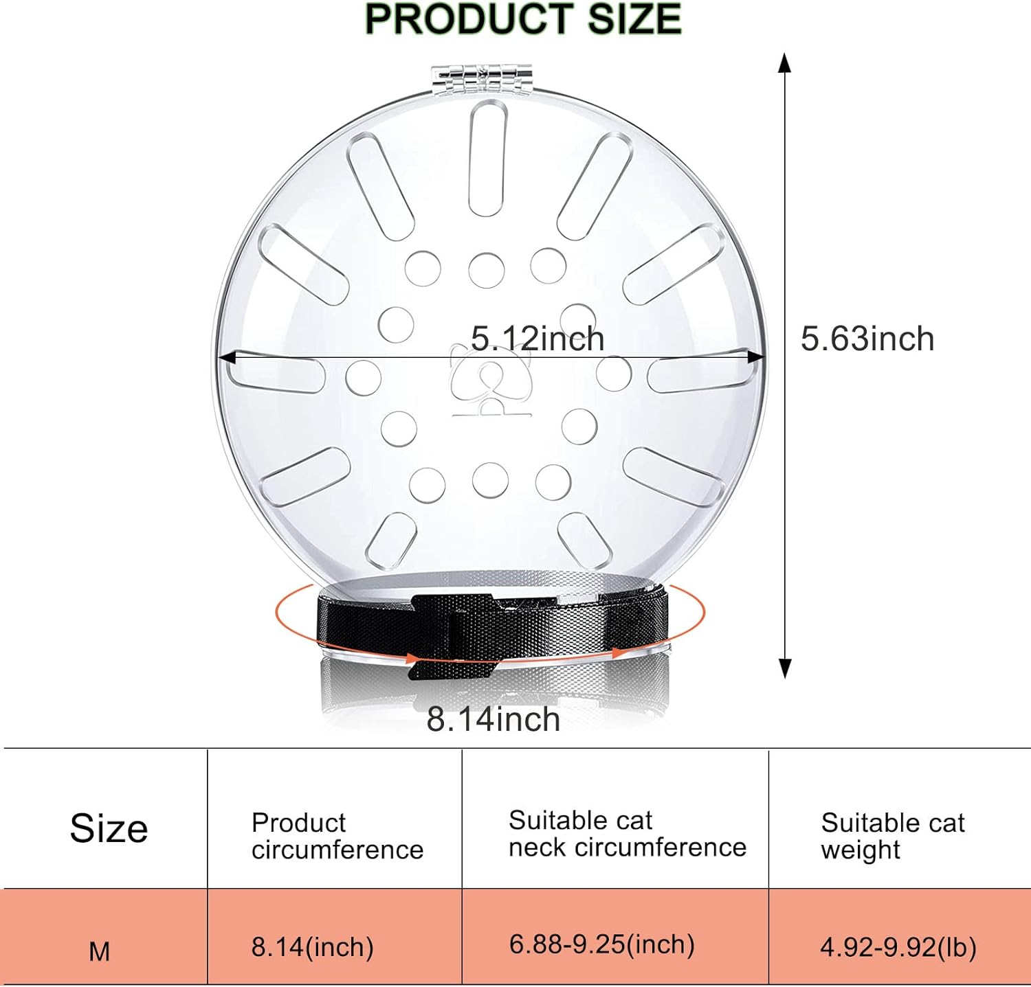 Upgraded Cat Muzzle for Grooming - Mouth Cover, Adjustable Hood, Anti-Bite Helmet for Bathing, Taking Injections, Trimming Nails image number 2