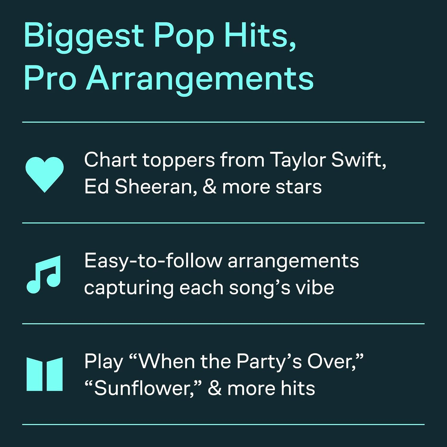 Hal Leonard Popular Sheet Music 30 Hits from 2017-2019 Songbook