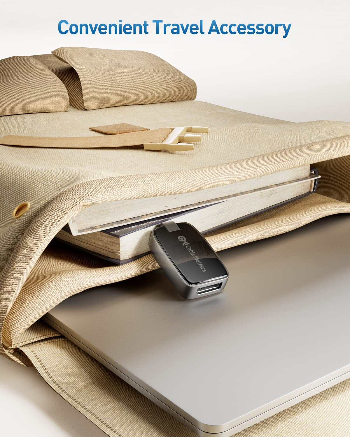 Cable Matters Unidirectional 8K USB C to Displayport 1.4 Adapter, Supports 4K 240Hz / 8K 60Hz & HDR, USBC to DP Adapter Compatible with Thunderbolt 4 / USB4, Macbook, Dell XPS, Not for USBC Monitor image number 2