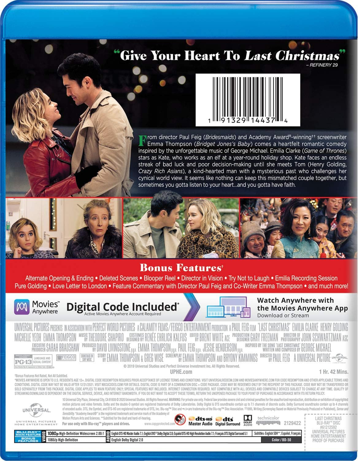 Last Christmas (Blu-Ray/Digital) image number 1