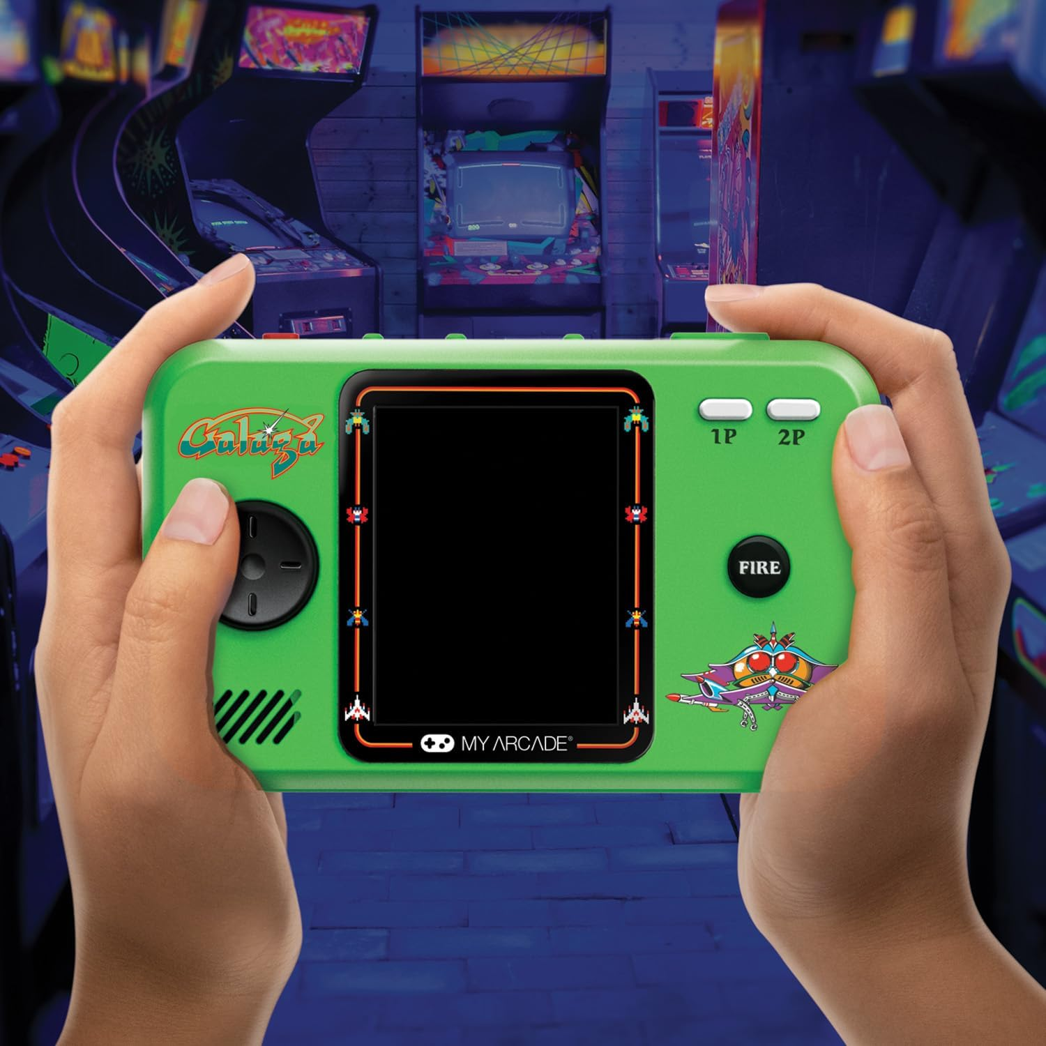 My Arcade DGUNL-4199 Galaga/Galaxian Pocket Player Pro Handheld Portable Gaming System (2 Games in 1) image number 5