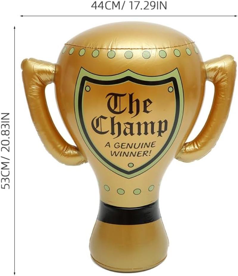 Outanaya Inflatable Trophy Toy Pvc Material Portable Prize Cup for Kids Sports Events Party Favor Game Prop image number 6