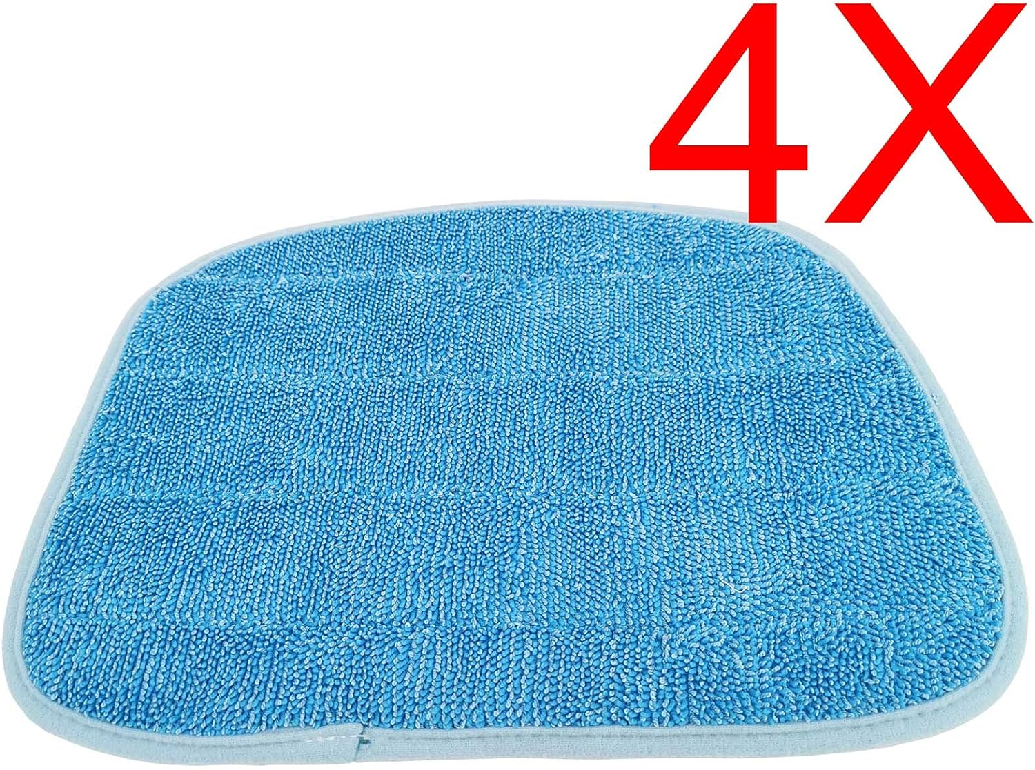 4X Steam Mop Pads for Euroflex Monster Floor Steamer EZ1-R EZ2 SC1Z1 Vapour M2R image number 1