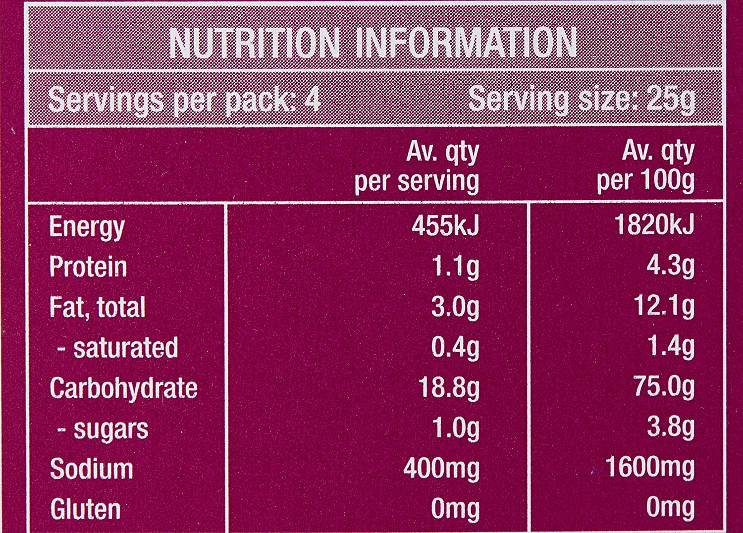 Fantastic Delites Sea Salt and Balsamic Vinegar, 100G image number 3
