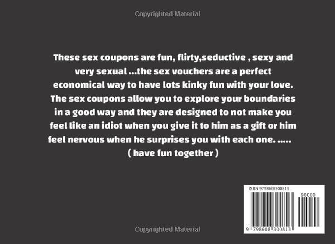Naughty Coupons for Him: 52 Hot and Naughty Sex Coupons Book/Sex Coupons Valentines Day for Him/Funny Valentines Day Gift for Husband,Him,Men/Sexy ... Sex Vouchers for Him Valentine image number 1