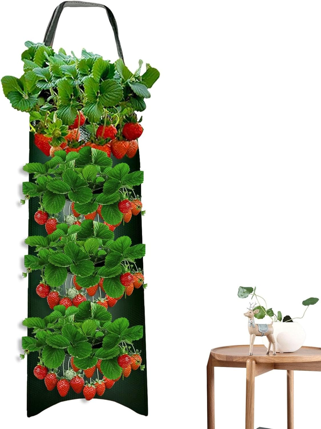 Tomato Planter Bag | 8- Vegetable Planting Aeration Pouch for Growth | Gardening Accessories for Tomatoes, Carrots, Roses, Strawberries, Vegetables image number 5