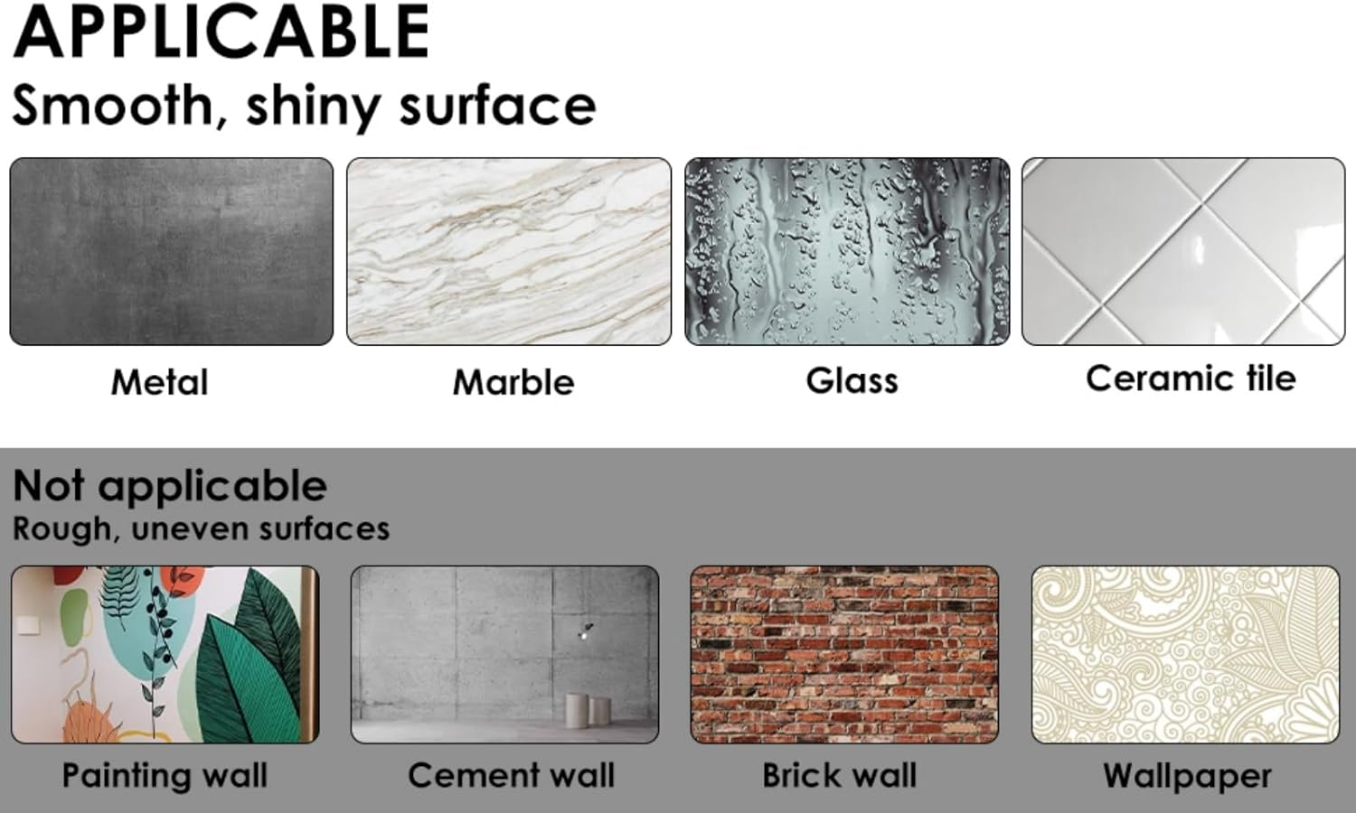 2 Pack Hair Tool Organizer Wall Mount, Adhesive Holder for Curling Iron, Flat Iron, Straightener, Damage-Free Bathroom Vanity Storage with Cord Wrap (White) image number 3