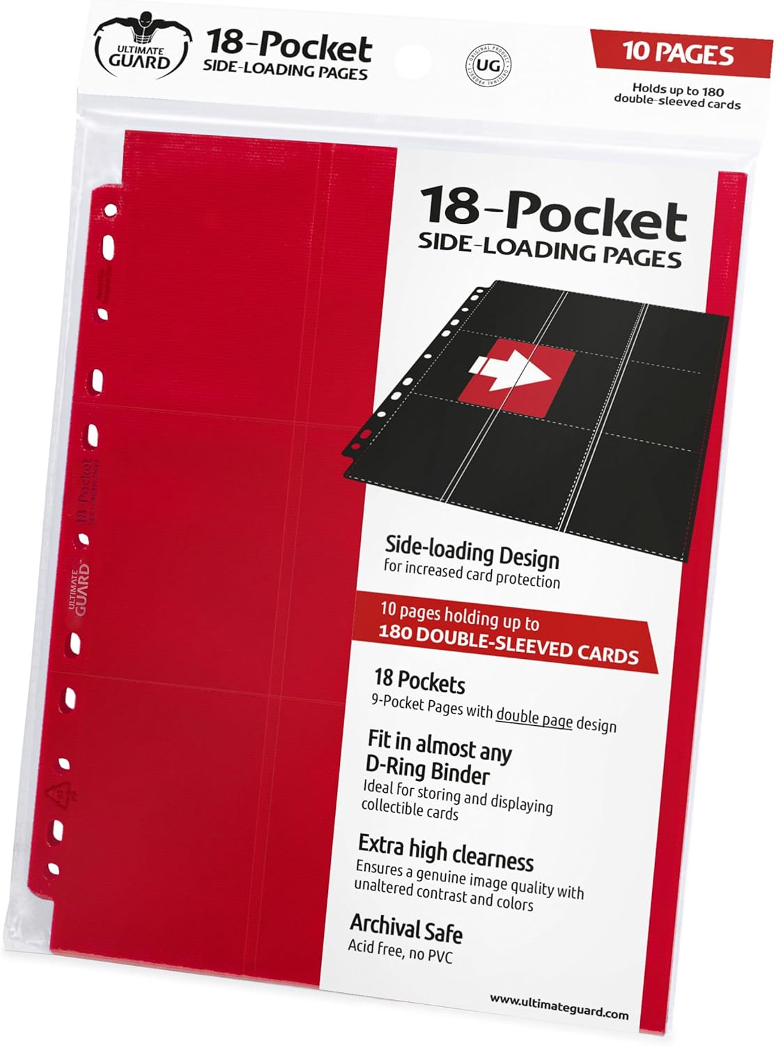Ultimate Guard UGD010407 18-Pocket Side-Loading Supreme Pages