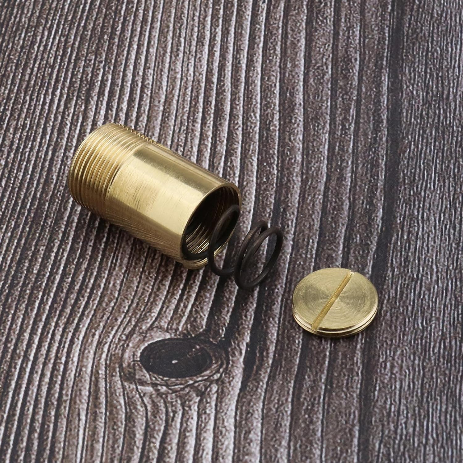 SING F LTD 4 Sets of Roller Ball Door Catch Latches with Fixing Screws for Home Kitchen Closet Wardrobe Door Cabinet Cupboard Hardware Adjustable Stainless Steel Pure Copper Silver