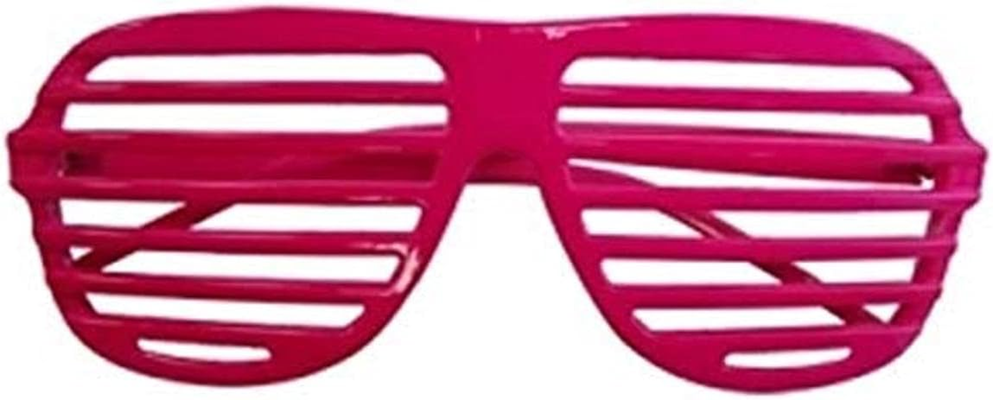 80S Slot Glasses - Neon Pink 80S Slot Glasses - Neon Pink