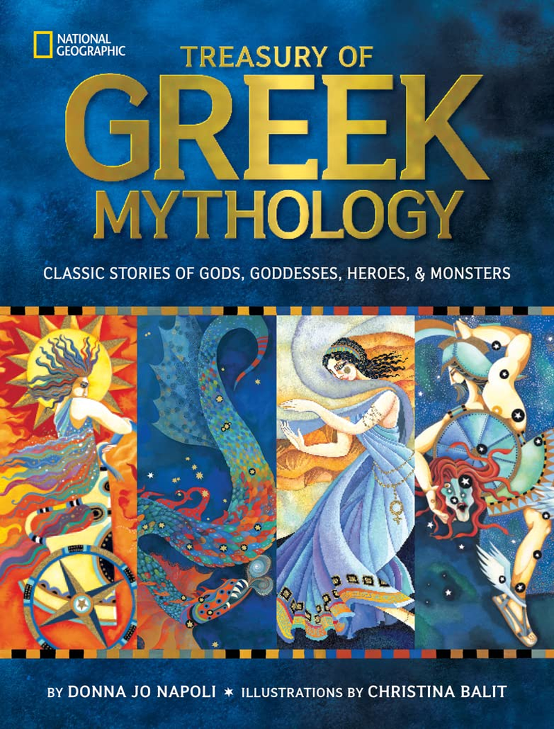 Treasury of Greek Mythology: Classic Stories of Gods, Goddesses, Heroes & Monsters image number 3