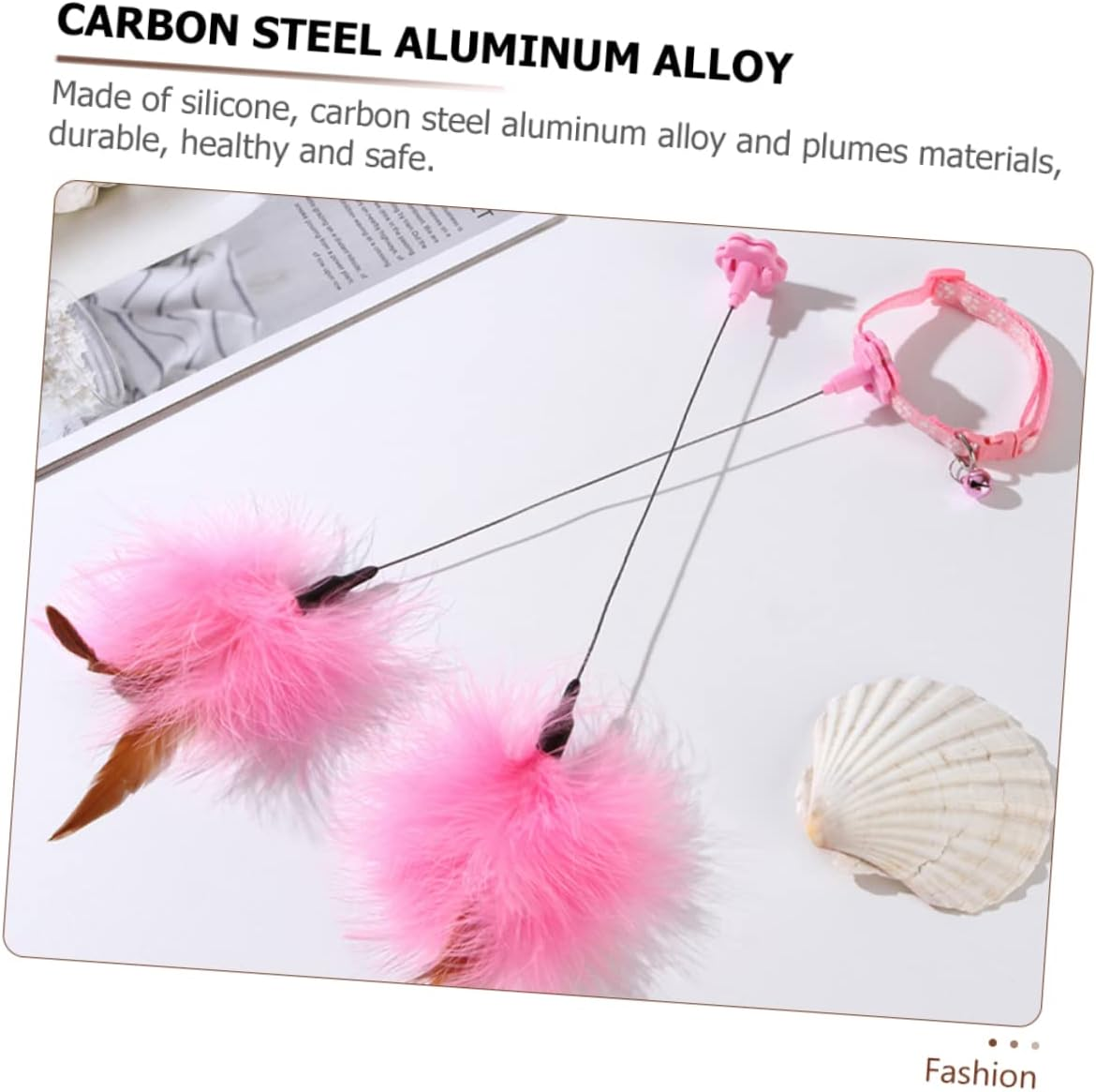 Cat Toys 2Pcs Collar Cat Teaser Catnip Cat Toys Pet Collar Kitten Collars Kitten Teething Toys Cat Chew Toys Cat Cat Toys Interactive Teasing Toys the Stick image number 3