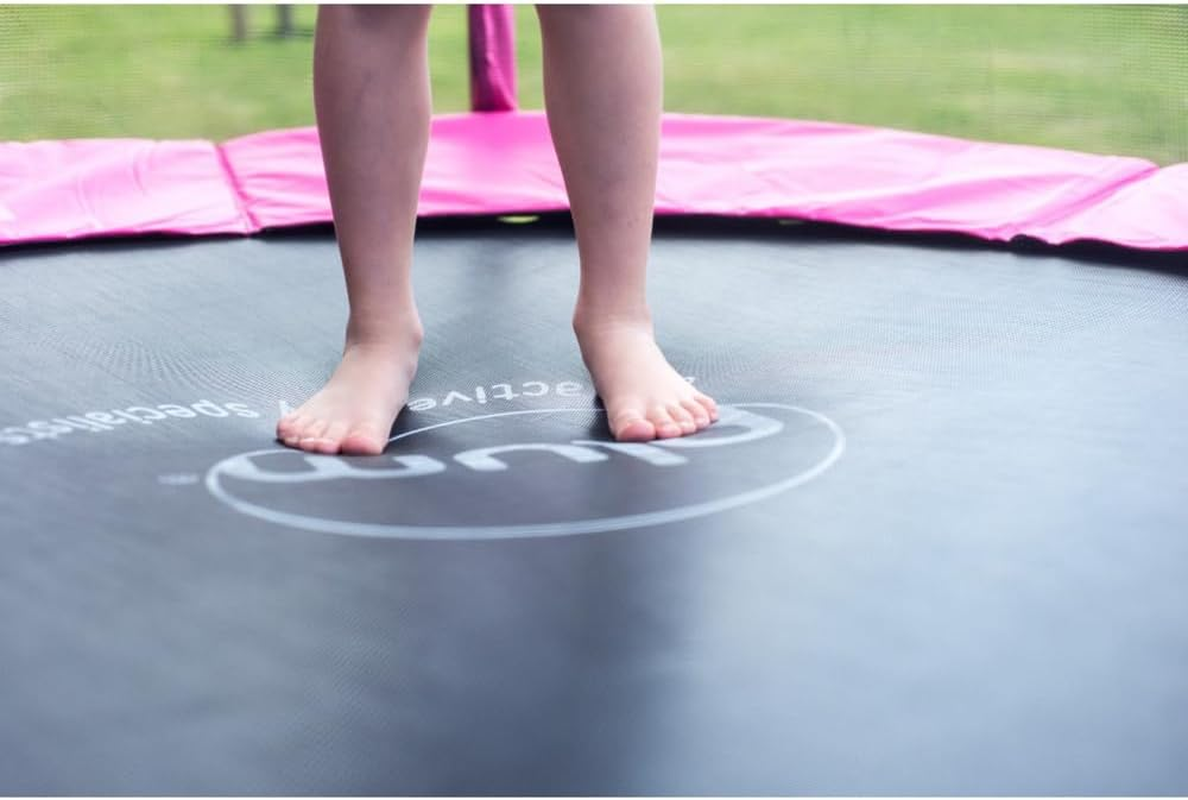 Plum&reg; Junior Springsafe&reg; Trampoline & Enclosure - Blue image number 7