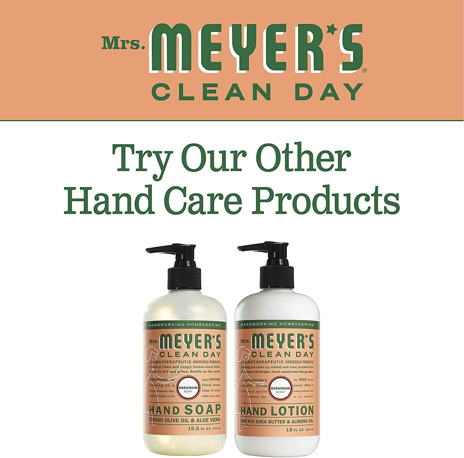 Mrs. Meyer'S Clean Day Mrs. Meyer'S Hand Soap Liq Geranium 12.5 Fz image number 3