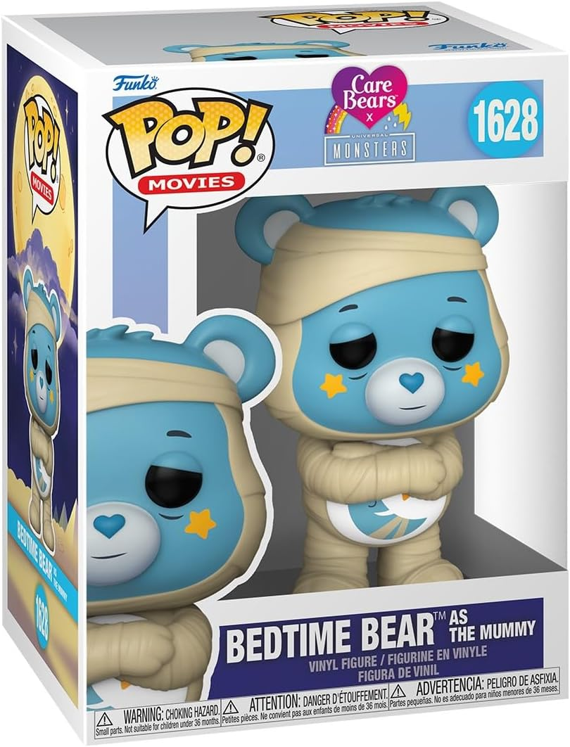 FUNKO POP! Movies: Carebears X Universal Monsters - Bedtime Bear as the Mummy image number 3
