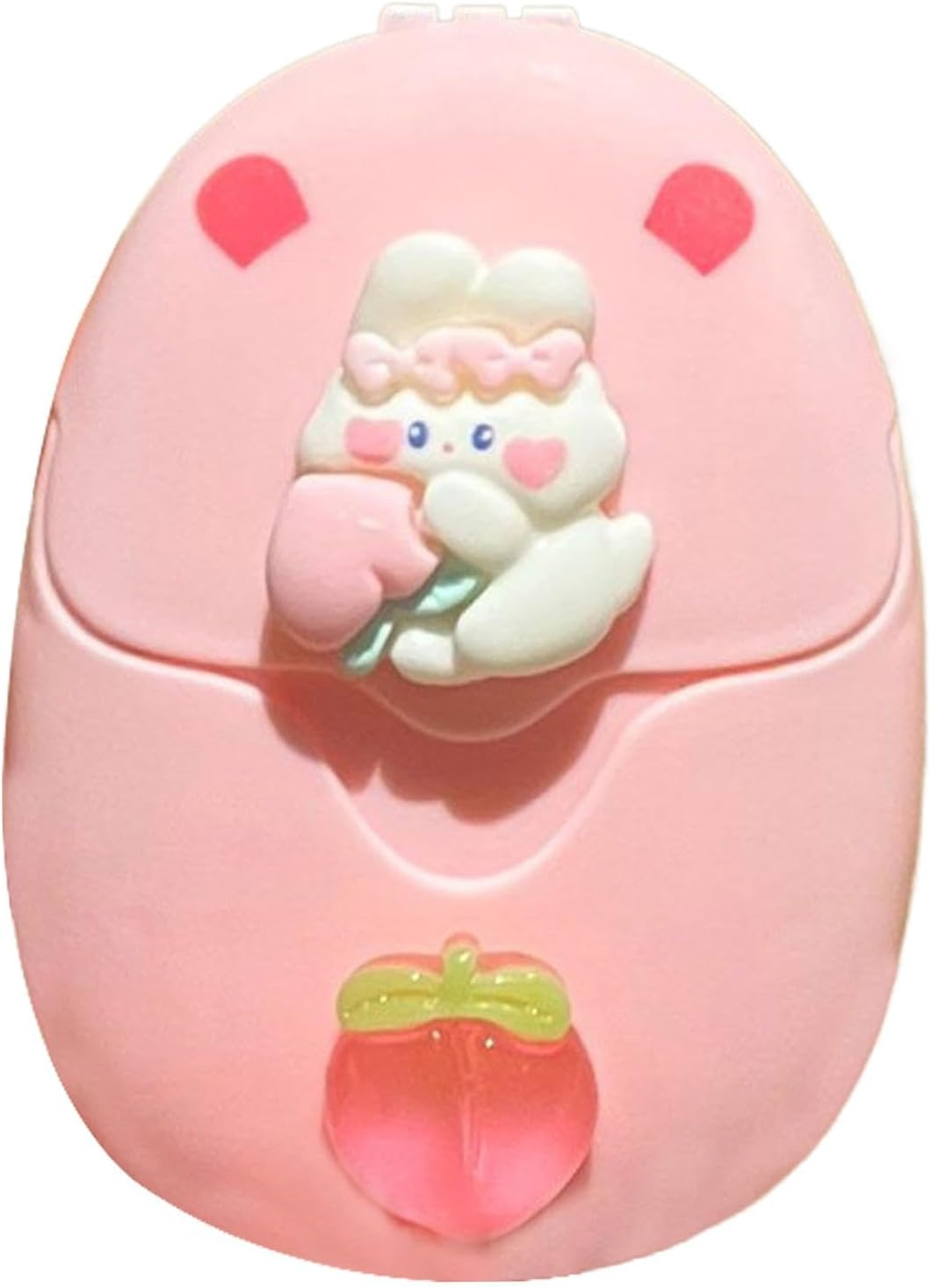 Travel Soap Slices, Soap Paper Sheets, Travel Soap Sheets with Portable Cartoon Soap Slices, 50 Pieces Soap Paper for Washing Hands, Small