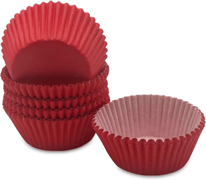 Standard Baking Cups, Classic Black Greaseproof Festive Cupcake Liners, 150-Count
