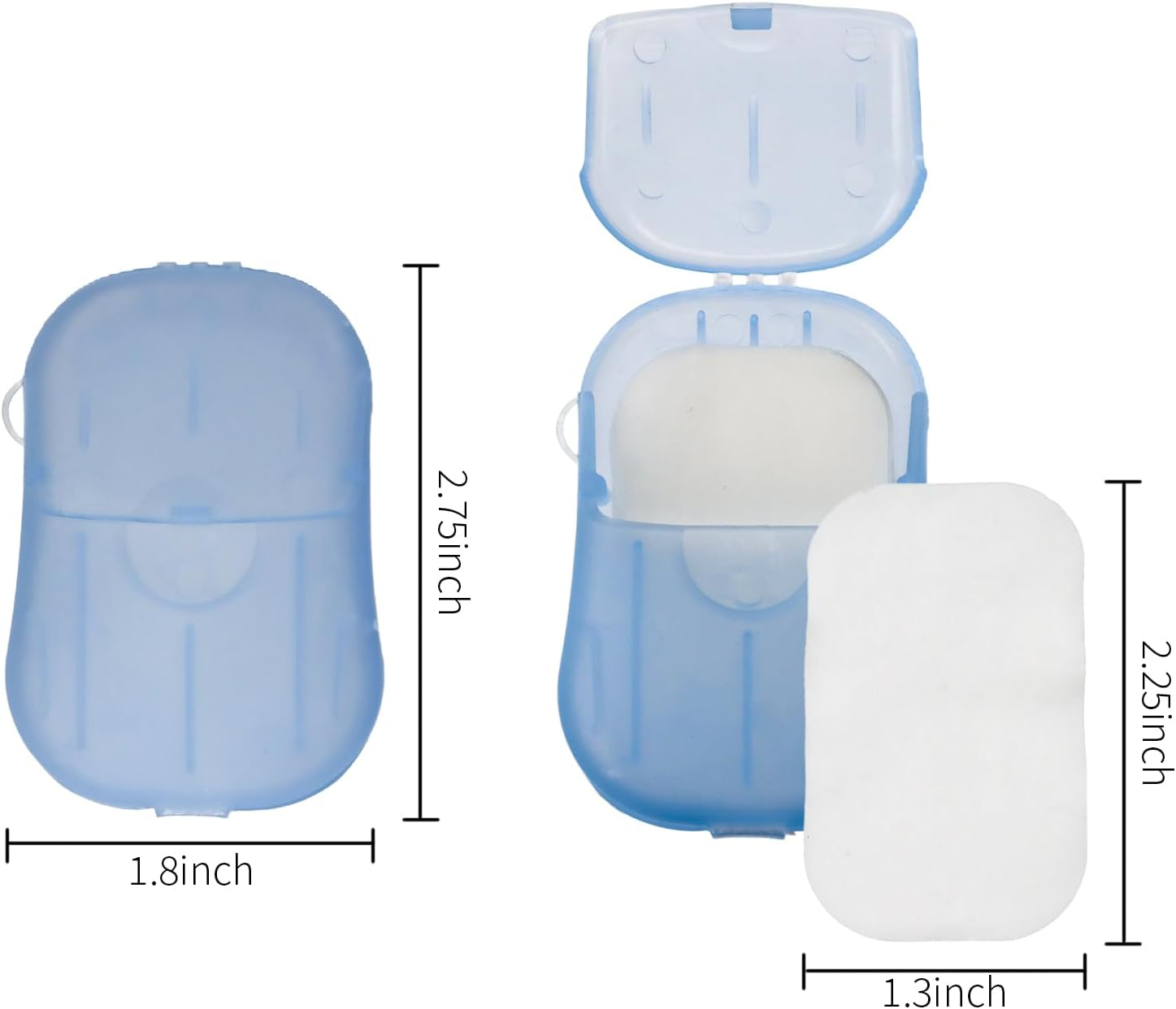 Patty Both Soap Sheets for Traveling,5 Pack Portable Soap Paper,Effectively Cleans Stains, Suitable for School Indoor, Outdoor,Bbq, Camping, Hiking, Traveling