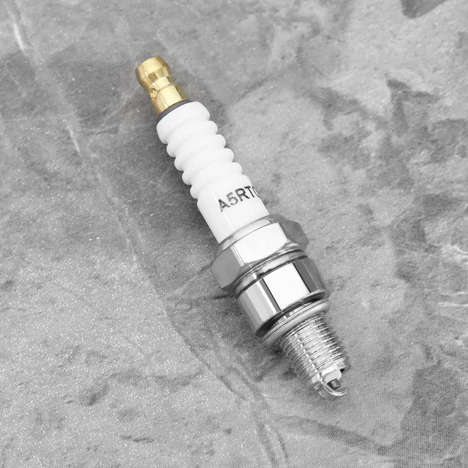 Ecsing 3PCS A5RTC Spark Plug for CR5HSB 98056-55777 Spark Plug PASST EU2000I EU2200 Series GENERATORSI 808/Z9Y/P-Z9HC U16FSR-UB GX31 GX100 GXH50 OEM image number 4