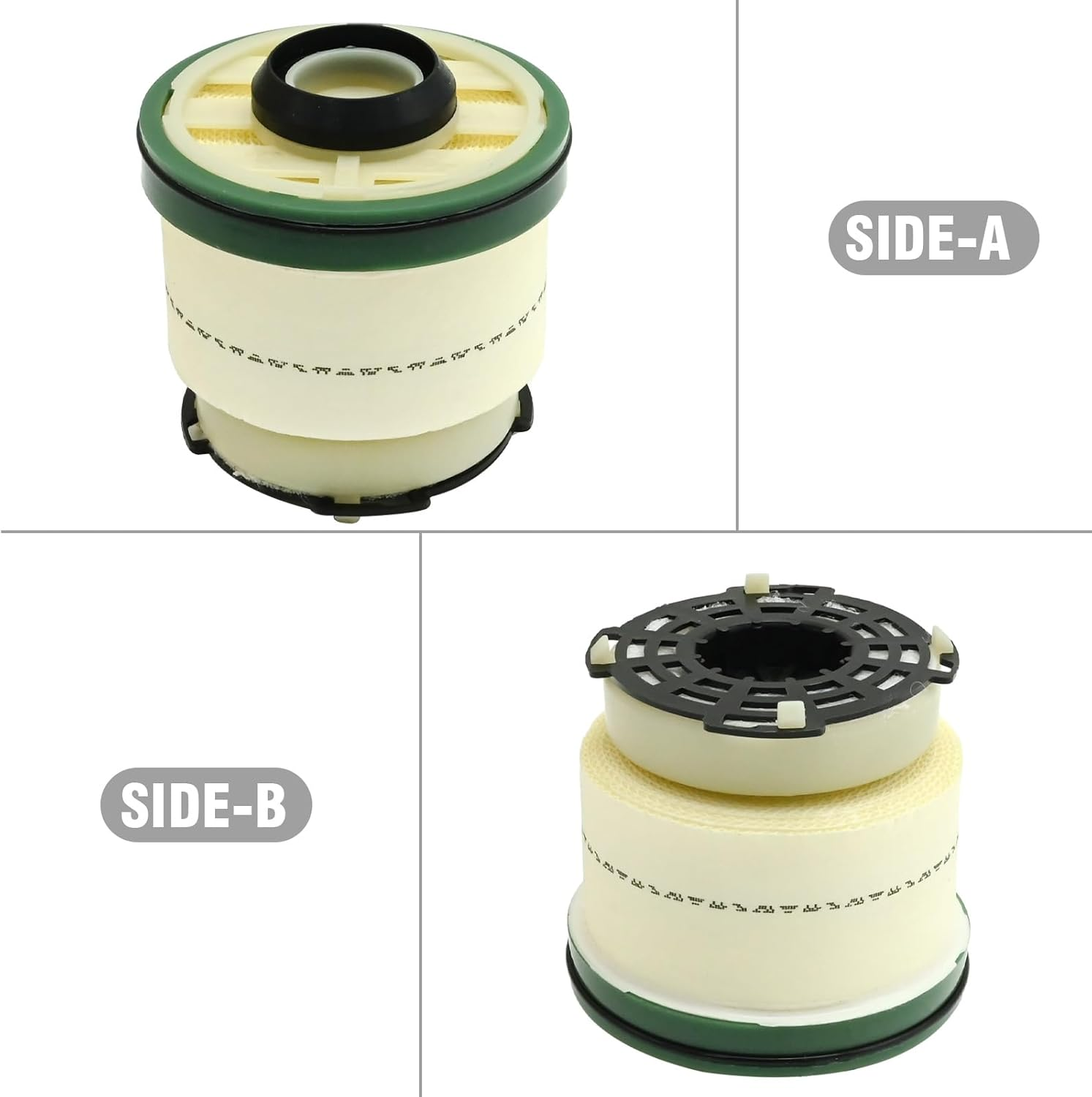 AB39-9176-AB Fuel Filter Engine Oil Filter with O Rings, Replacement for Ford Ranger XLT Crew Cab Pickup 4-Door 2013-2017, Replaces AB39-9176-AC U2Y0-13Z-A5 E804KPD513 AB399176AC image number 2