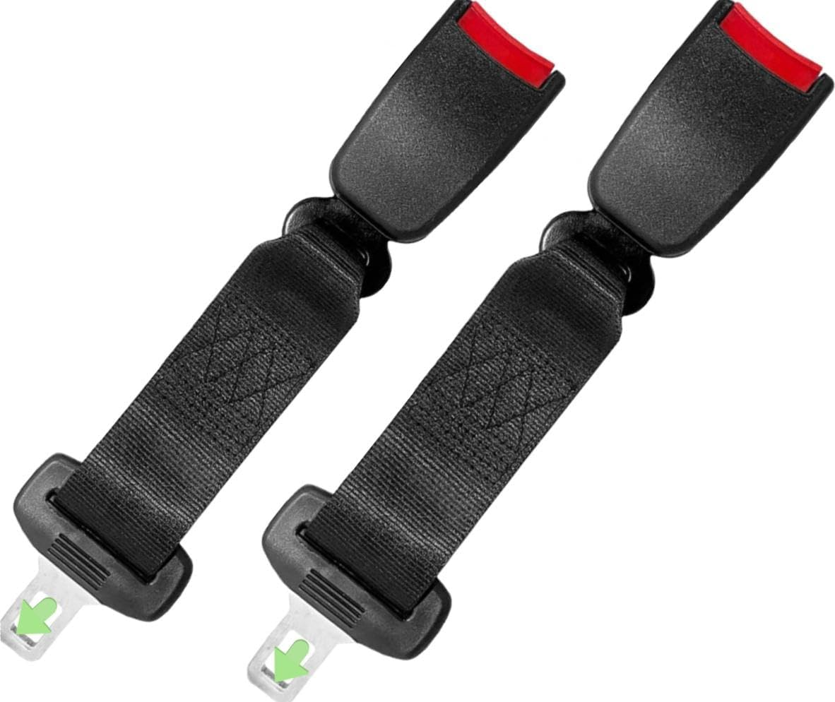 2 Pcs- Pads Cover for Seat Belt, up to Give Your Shoulder Comfortable and Convenient (9.5 Inch) image number 1