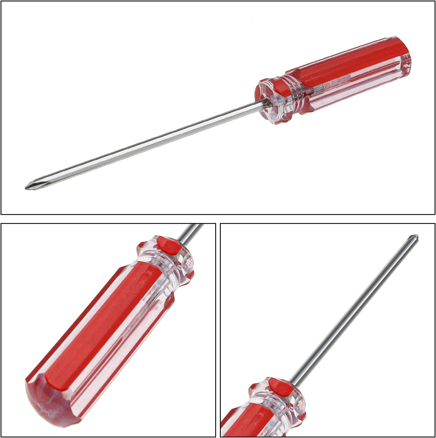 Emsea PC Case Motherboard Screws Kit, M3X6X4Mm Brass Standoffs M3X5Mm Screws with Screwdriver for Hard Drive Computer Case Motherboard image number 3