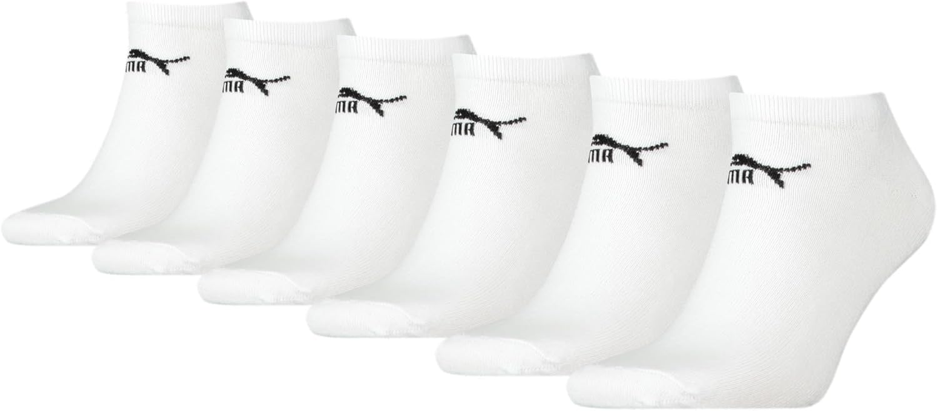 PUMA Unisex Adult'S Elements Sneaker Socks (6 Pack) image number 4