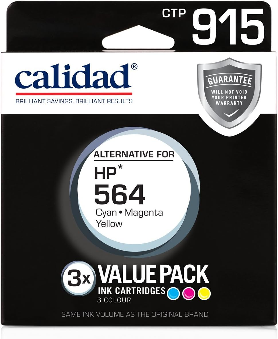 Calidad Alternative for HP 564 CMY 3 Pack