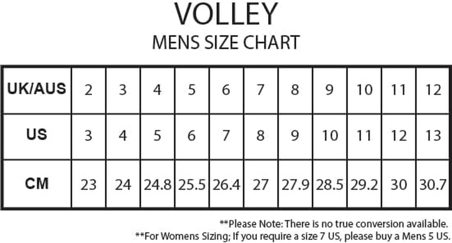 Volley Pool Slides Mens Volleys Black White Green Gold Shoes Sandals Thongs image number 5