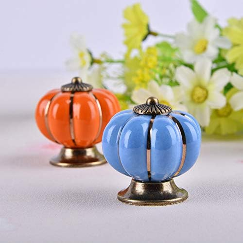 Fatcolo(Tm) Kitchen Handles Pull Drawer Knobs Ceramic Door Cabinets Cupboard Hardware W/Screws image number 3