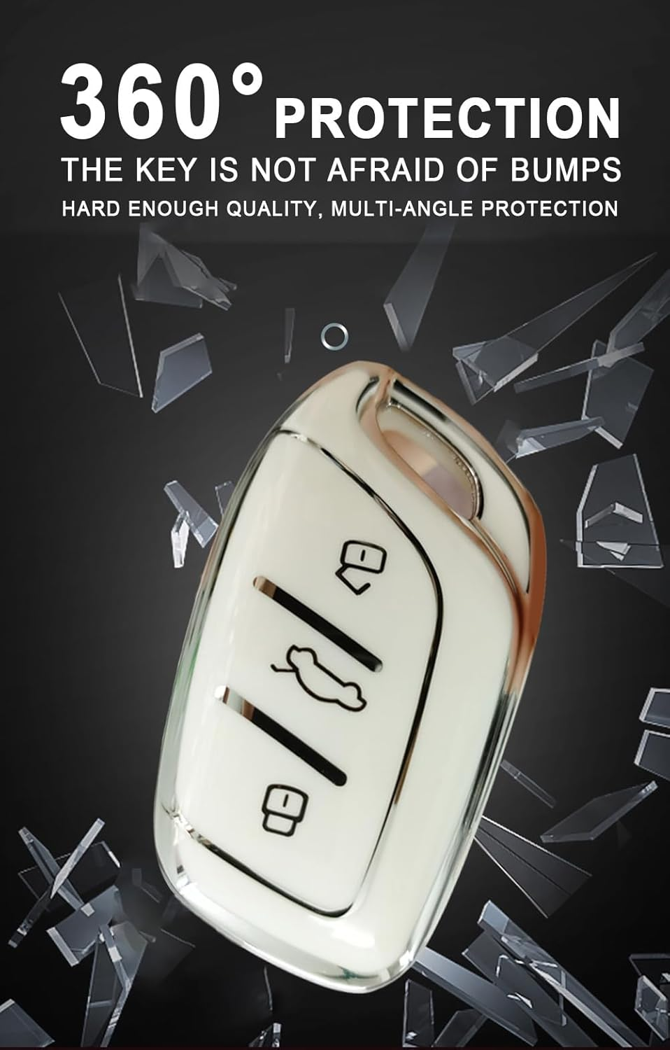 HIBEYO Soft TPU Key Fob Cover for MG 4 EV MG EHS EZS EV GT HS ZS ZX MG4 MG5 MG6 for Roewe RX3 RX5 RX8 ERX5 I6 I5 Accessories image number 7