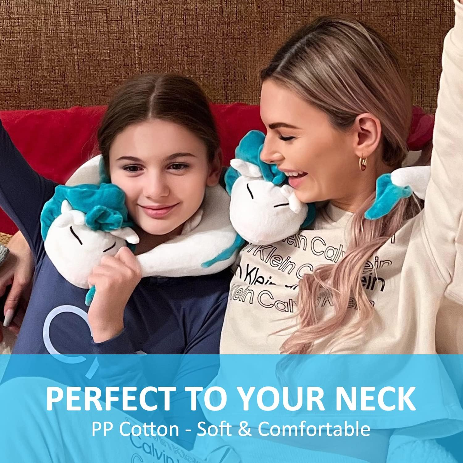 Anime Cute White Dragon Neck Pillow U-Shaped Travel Pillow- Doll Plush Toy Haku Dragon Neck Pillow, Soft Plush Dragon Stuffed Doll image number 5