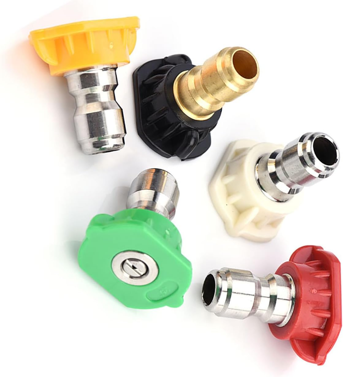 Pressure Washer Quick Nozzle, 1.14 * 1.02 * 0.79 Inch Quick Spray Nozzles, Pressure Washer Nozzle, for Front Porch Home Gardening image number 2