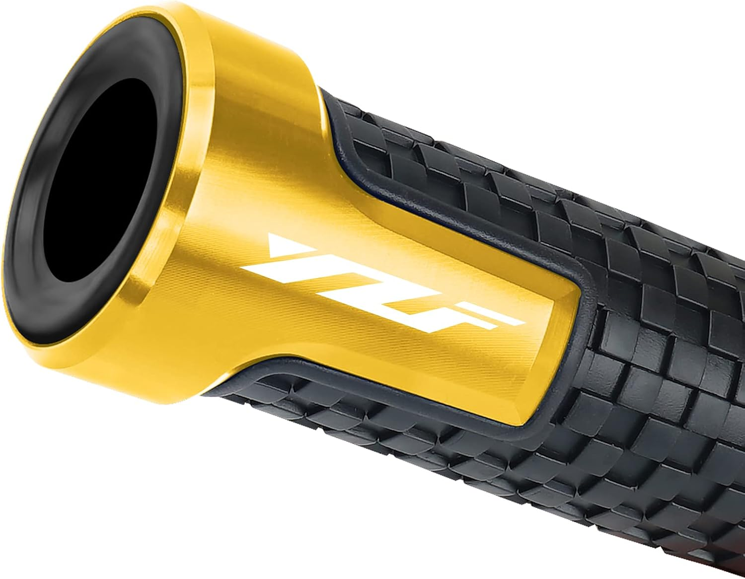 Motorcycle Grips 7/8" 22Mm Universal Non Slip Handlebar Grips for Yamaha YZF R1 R3 R6 R15 R25 R125 600R - Blue image number 3