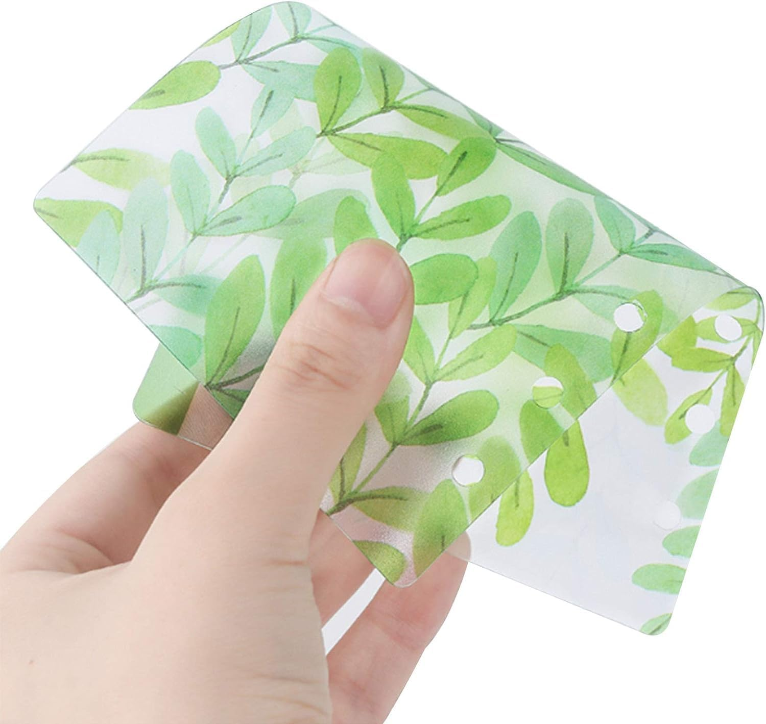 12Pcs A5 Binder Dividers Binder Dividers 6 Ring Loose A5 Binder Divider Personal Planner Index Divider Organizer Leaves File Tabs Filing Tabs for Travel Diary Journal/Planner/Filofax Notebook