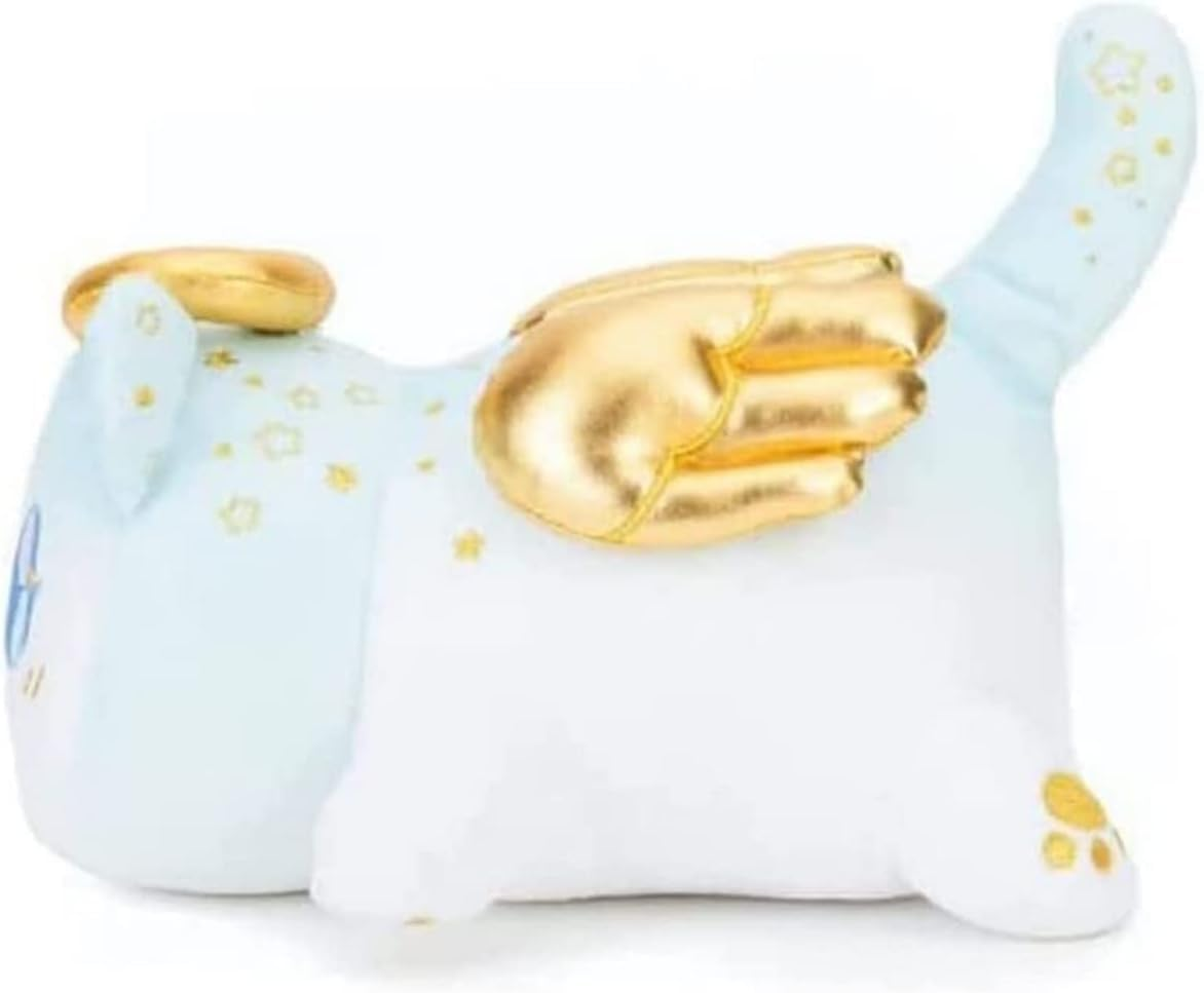 9.8'' Angel Cat Plushies - Cute and Soft Anime Cartoon Stuffed Animal Figure Toy Plush Pillow
