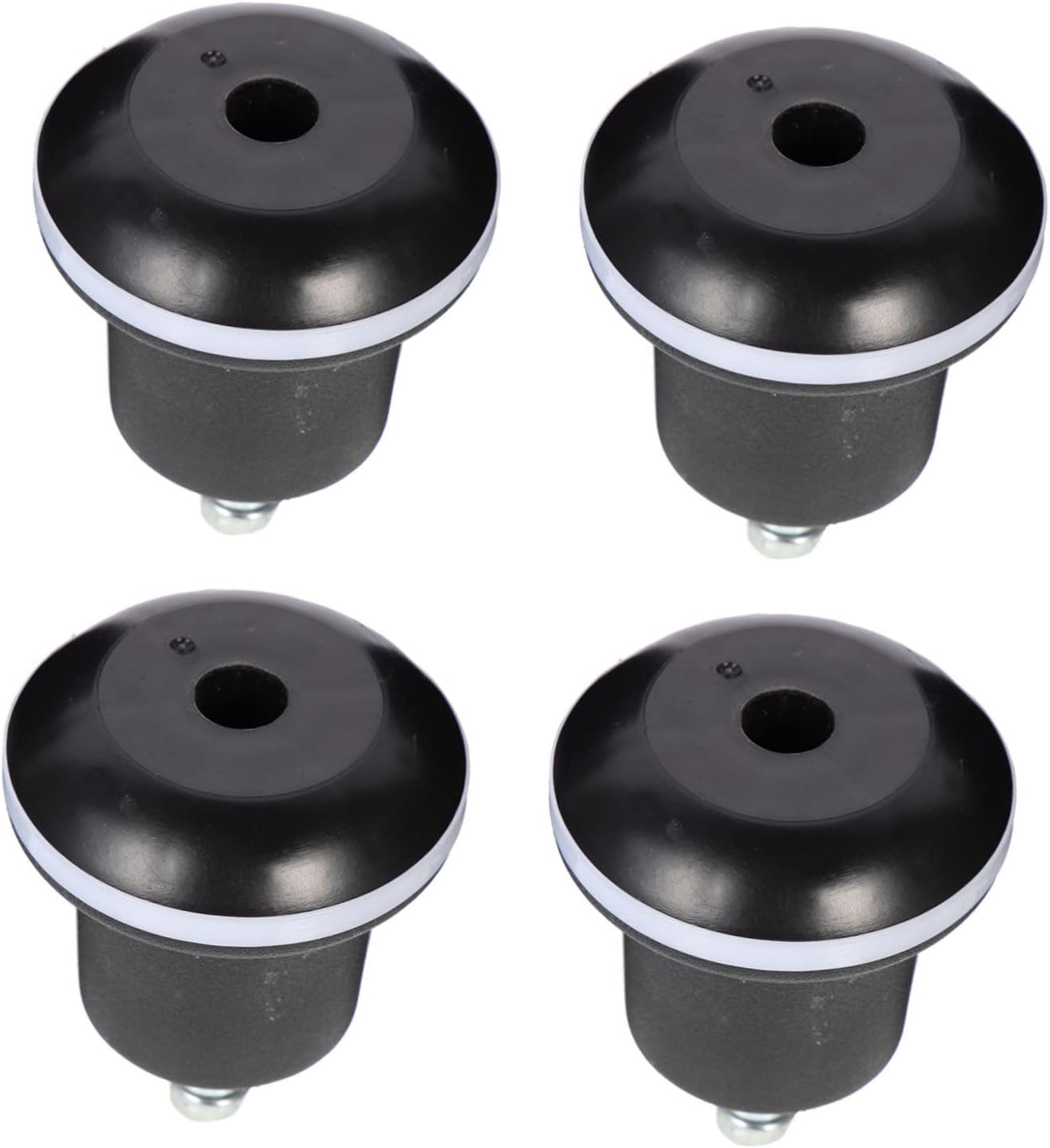 Household Chair Wheel Replacements 7.5X6.1Cm High-Grade Plastic Footed Chair Pads Easy to Install for Floor Protection image number 5