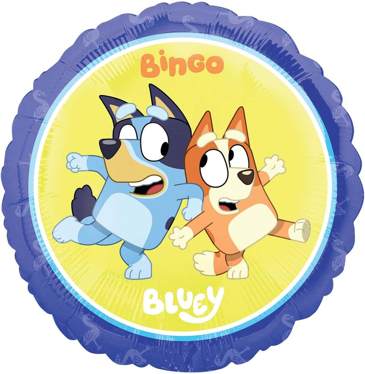 Anagram Standard HX Bluey Foil Balloon, 45 Cm image number 1