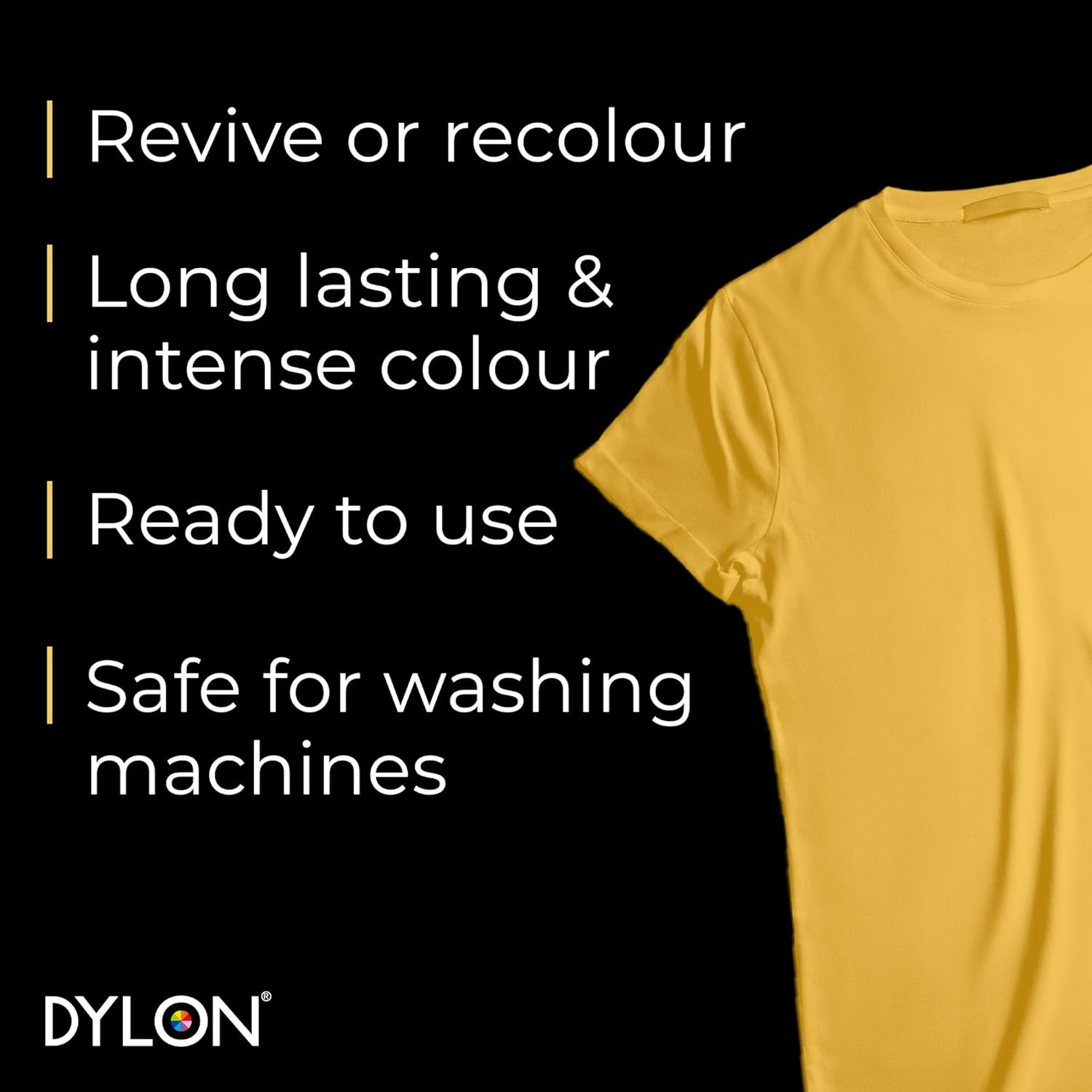 DYLON Machine Dye Pod - Sunflower Yellow, 350G image number 5