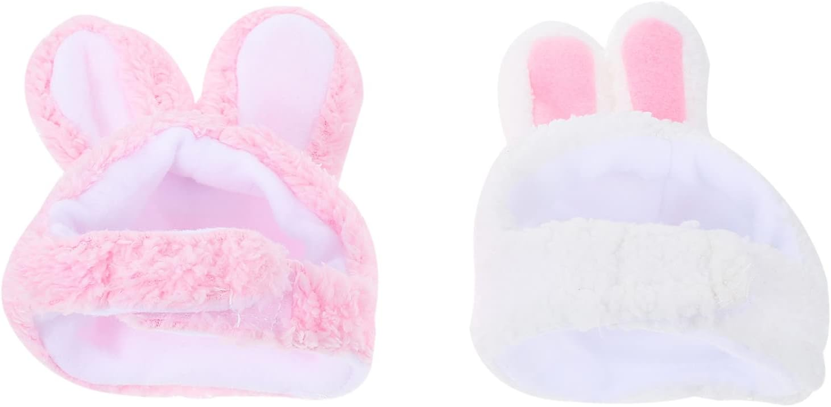 BESPORTBLE 2Pcs Pet Dog Hat Puppy Cat Hat Pet Costume Bunny Ears Rabbit Cat Ears for Small Medium Dogs Random Style image number 2