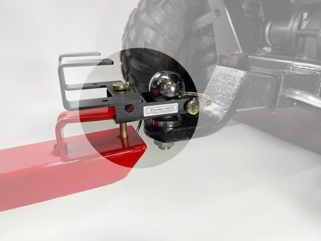 Garbage Commander Combo Hitch, Haul Pin Hitch, Handled Lawn and Garden Equipment, or Wheeled Garbage Cans image number 2