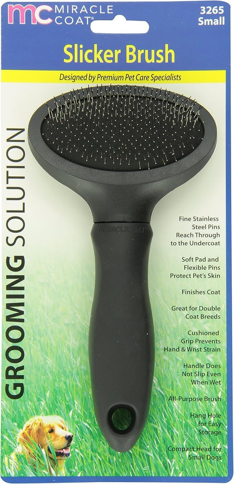 Miracle Care Coat Slicker Dog Brush,Small image number 3