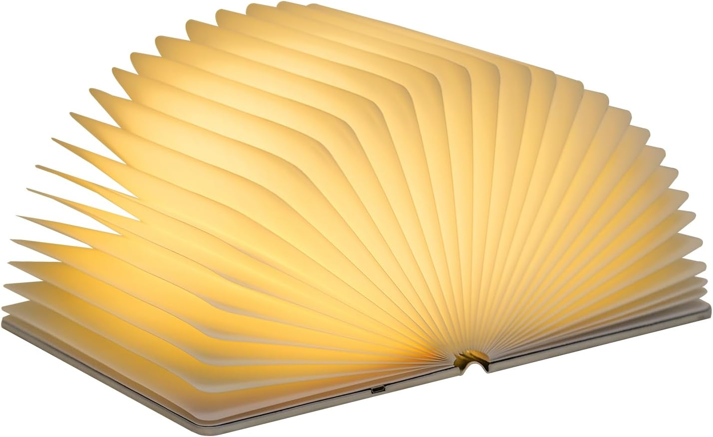 3D Elk Embossed Deer Book Lamp,Usb Rechargeable 3 Color Kids Night Light,Led Book Lights Multicolor Gifts for Baby Boys Girls Children Toddlers,Room Decoration (8.46 Inch Book Light) image number 3