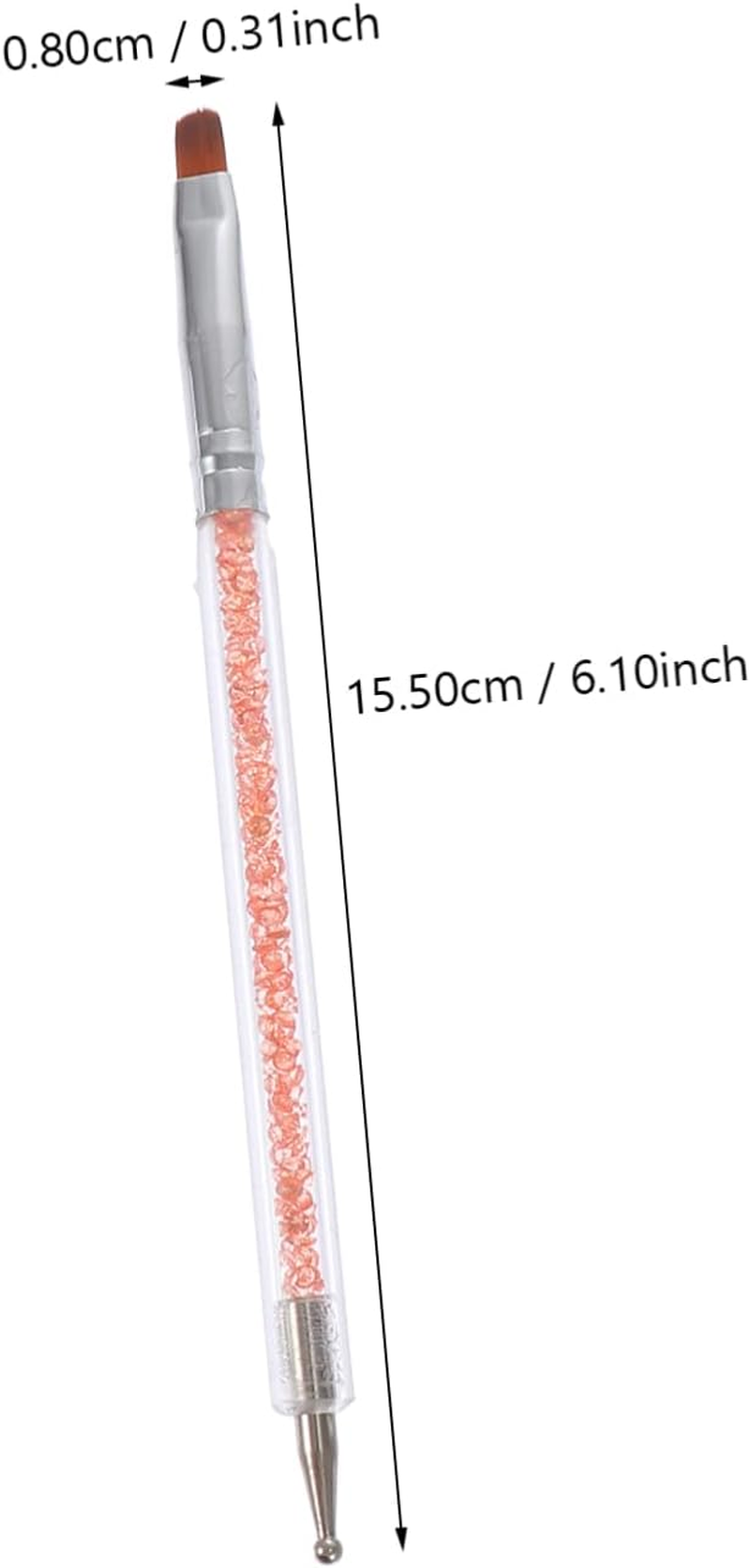 6Pcs Manicure Pens Set Dual Ended Nail Art Drawing Tools for DIY Designs for Fine Details and Patterns Manicure Accessory for Nail Art Lovers