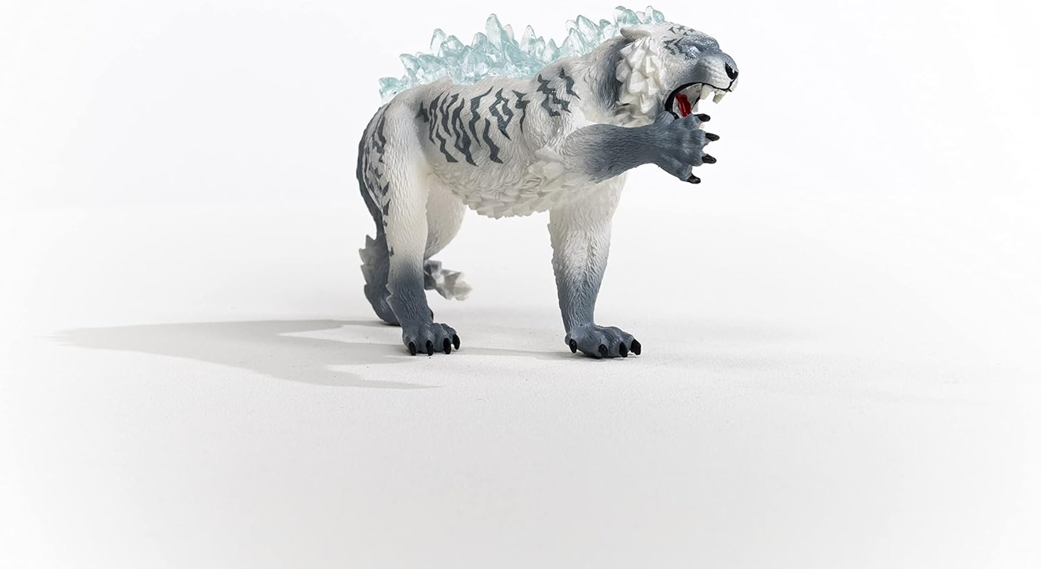 Schleich Eldrador Creatures, Ice Monster Mythical Creatures Toys for Kids, Ice Tiger Action Figure, Ages 7+