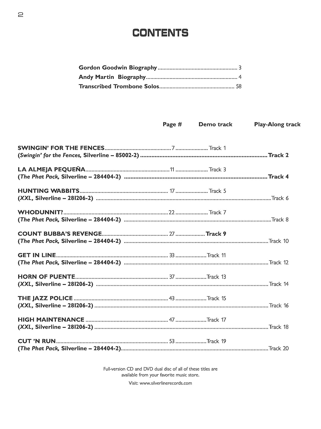 Gordon Goodwin'S Big Phat Band Play-Along Series: Trombone image number 4