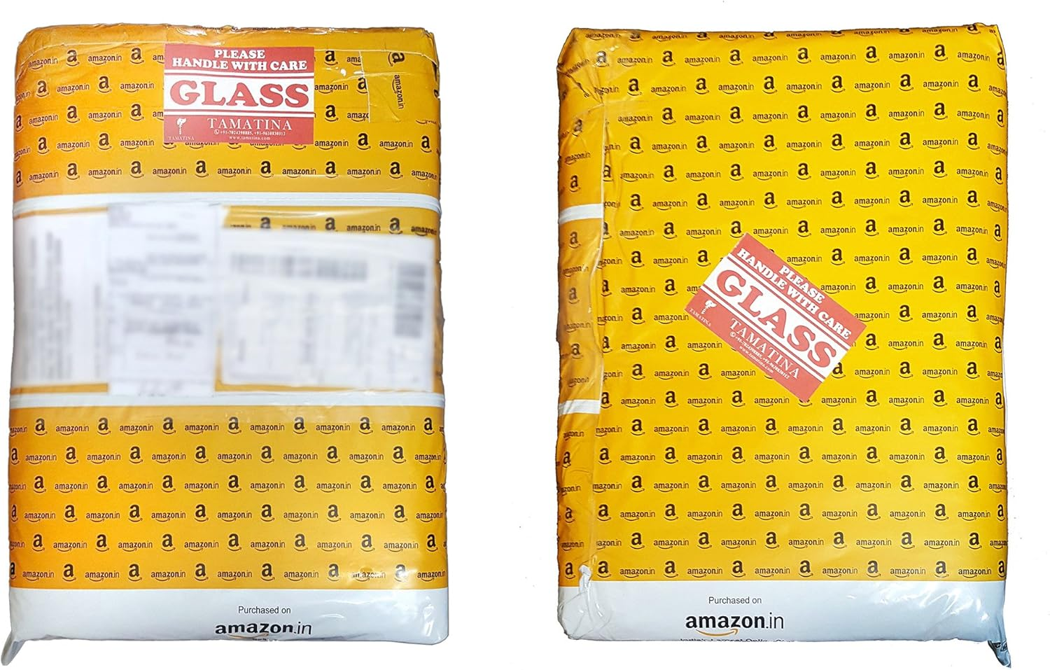 Tamatina Wooden Texture Frame Canvas Kerala Mural Art Painting with 2Mm Glass (40X30-Cms) image number 2