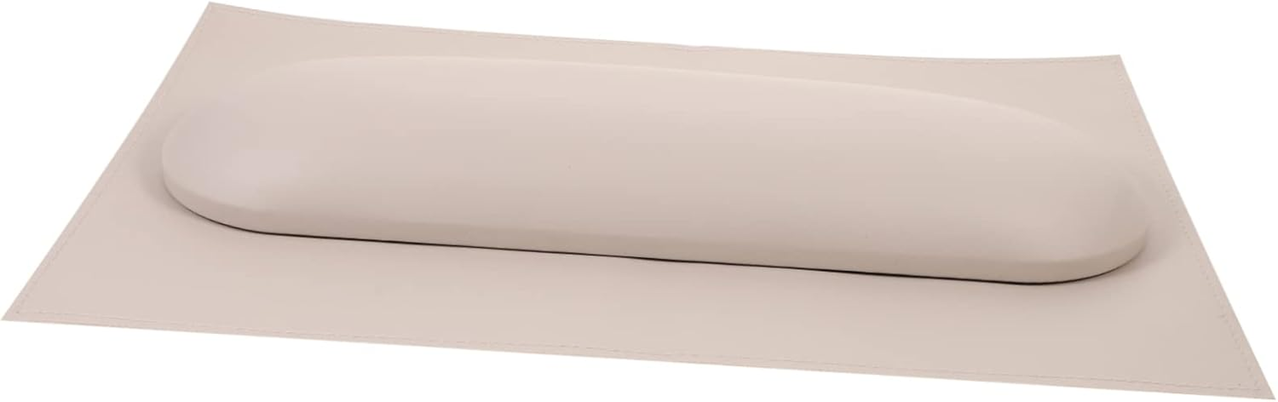 Ipetboom Nail Art Hand Pillow and Table Mat Set 2Pcs Nail Salon Hand Rest Cushion Manicure Arm Support Pad for Professional Techs in Cream Coffee image number 1